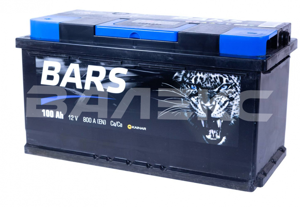 АКБ BARS 100 Ач    прямая п.   800А