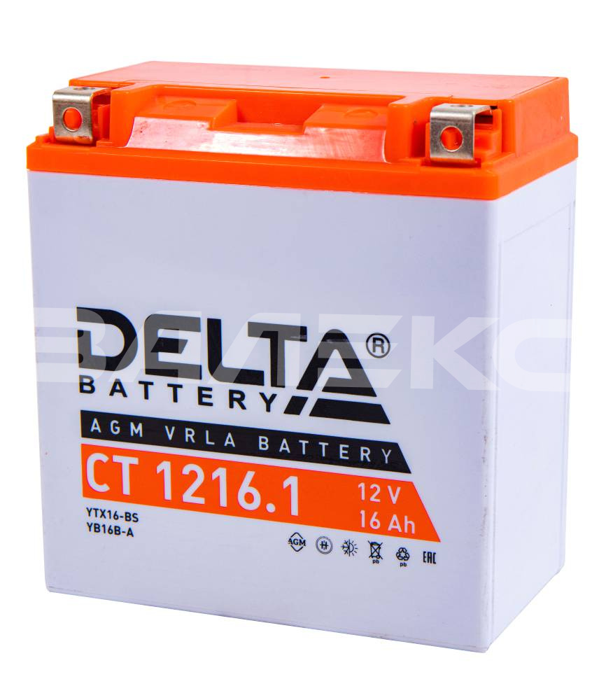 АКБ  Delta_CT_1216.1 12V16 Ач 151х88х164 230А