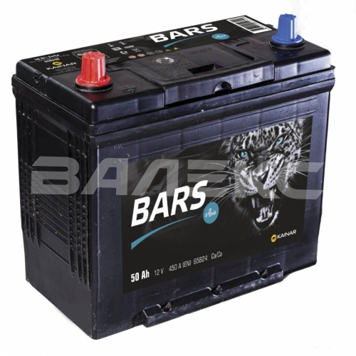 АКБ BARS_ASIA  50 Ач   п/п  B24R 450A фото в интернет-магазине Валекс