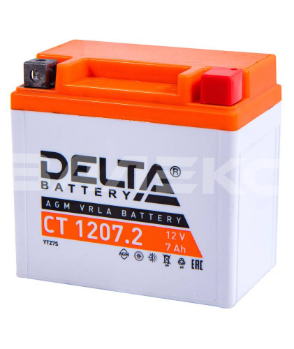 АКБ  Delta_CT_1207.2 12V  7 Ач  114х70х108  130А фото в интернет-магазине Валекс