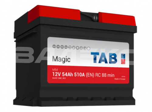 АКБ TAB_Magic_LB 54 Ач  обратная п. 510 А фото в интернет-магазине Валекс