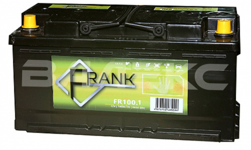 АКБ FRANK 100 Ач обратная п.820А фото в интернет-магазине Валекс