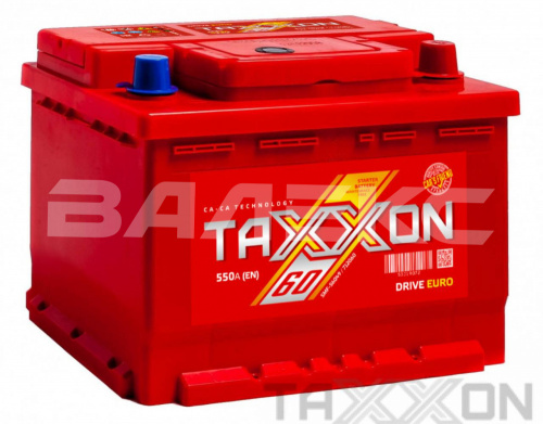 АКБ TAXXON_LB 60 Ач обратная п. 550А фото в интернет-магазине Валекс